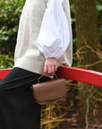 Aura Handmade Leather Bag - Red