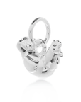 Chicken Silver Charm