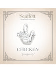 Chicken Silver Charm