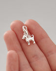 Chihuahua Silver Dog Charm