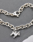 Chihuahua Silver Dog Charm