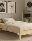 Childrens Bed in Natural Pine Wood