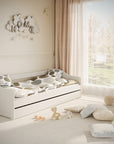 Children's Bed Blanka - White