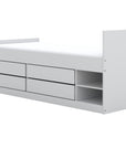 Children's Bed Leon - White