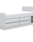 Children's Bed Leon - White