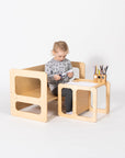 Montessori Weaning Table and Chair Set