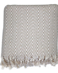 Chunky Chevron Turkish Throw
