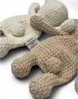 Chunky Hand Knitted Teddy Comforter