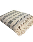 Woven Stripe Turkish Throw