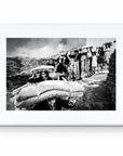 Journey to Olympos, Karpathos: Women Carrying Groom's Dowry - Limited Edition B&W Photography Art by George Tatakis at brixbailey.com