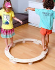 Circular Wooden Balance Beam Set | Montessori-0
