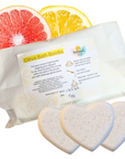 Citrus Aromatherapy Bath Bombs ( Lemongrass + Grapefruit )