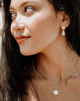 Classic Athena Kate Drop Earrings: Moonstone