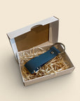 Handcrafted Leather Keychain - Eco-Friendly, Multi-Color Gift by Yoru at www.brixbailey.com