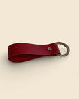 Recycled Leather Keychain – Handcrafted & Eco-Friendly Gift by Yoru at www.brixbailey.com