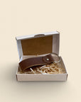 Handmade Leather Keychain - Top Loop