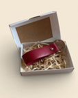 Handcrafted Leather Keychain – Eco-Friendly, Perfect Gift by Yoru at www.brixbailey.com
