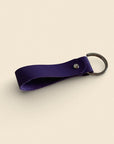 Recycled Leather Keychain – Handcrafted & Eco-Friendly Gift by Yoru at www.brixbailey.com