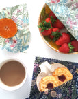*Set of 3 Handmade Beeswax Wraps | Botanical