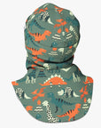 Thermal Merino Balaclava for Kids Dinosaurs