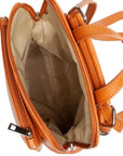 Clementine Soft Pebbled Leather Pocket Backpack - Brix + Bailey