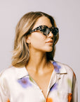 Classic Cateye Light Tortoiseshell Frames - 90s Style, UV Protection & Biodegradable by Reecy at brixbailey.com