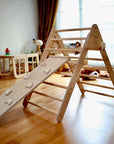Climbing Triangle with Ramp | Foldable Montessori Climbing Set-5