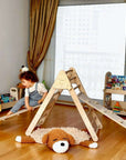 Climbing Triangle with Ramp | Foldable Montessori Climbing Set-1