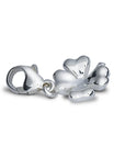 Four Leaf Clover Silver Charm