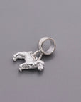 Cockapoo Silver Dog Charm