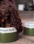 Personalised Ear Free Cocker Spaniel Bowl