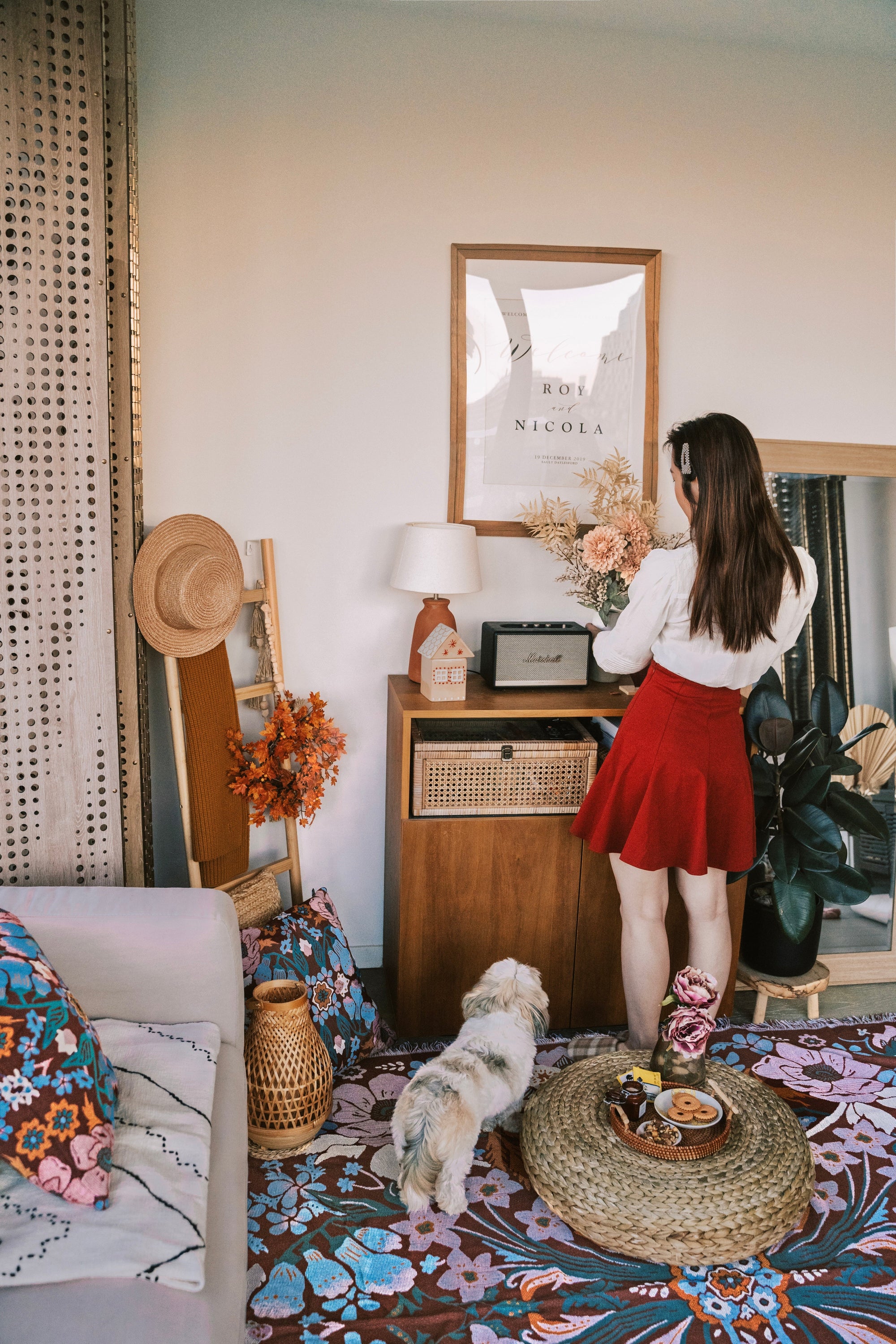 Magical Mystery' Woven Picnic Rug / Throw