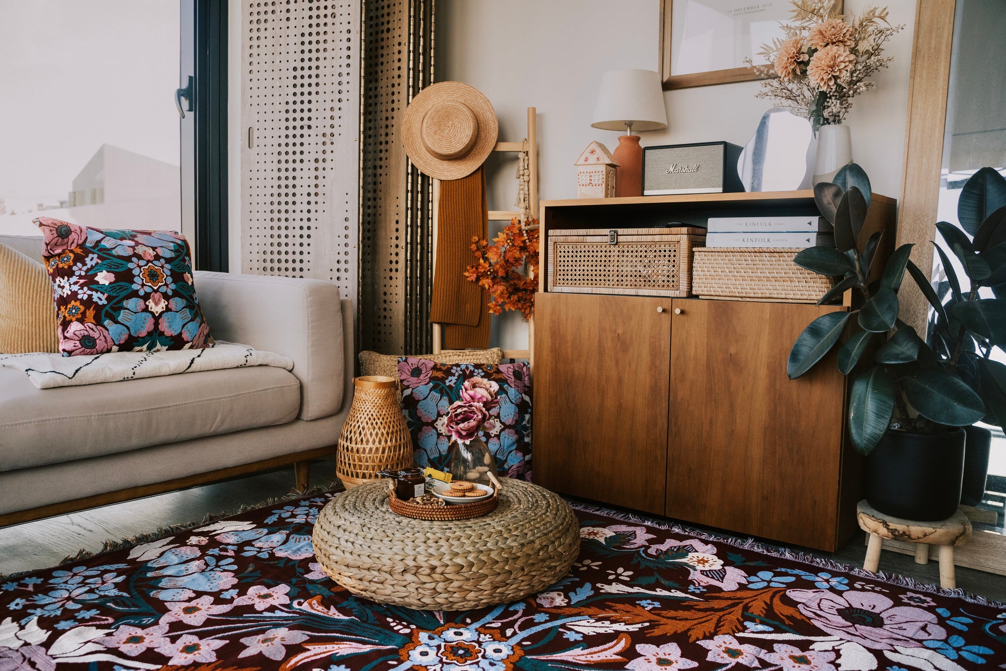 Magical Mystery' Woven Picnic Rug / Throw