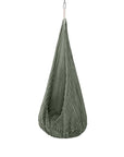 Cocoon Swing for Kids - Churros Olive Sage Green