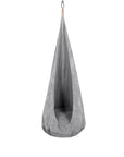 Stylish Grey Indoor Cocoon Swing for Kids
