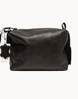 Zelma Kraft Leather Cosmetic Bag – Handcrafted Elegance & Durability by Zelma Kraft at brixbailey.com