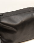 Handmade Leather Cosmetic Bag with Inner Pocket