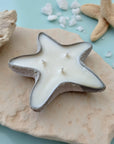 Concrete Star Candle