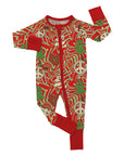 Buttery Soft Bamboo Zip-Onsie Sleeper with Fold Over Hands & Feet - Snug & Stretchy for Baby by NIXX BABY at brixbailey.com