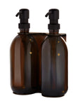 Copper Double Wall Mounted Soap Dispenser