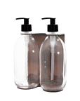 Copper Double Wall Mounted Soap Dispenser