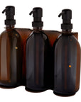 Copper Triple Wall Mounted Soap Dispenser-5