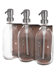 Copper Triple Wall Mounted Soap Dispenser-10