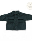 Natural Cotton Corduroy Utility Jacket