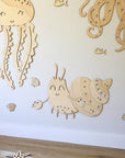 Wooden Wall Decoration - Crab