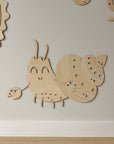 Wooden Wall Decoration - Crab