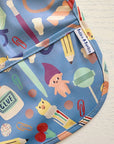 Long Sleeved Baby Bib - Crafty Print