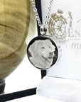 Personalised Cremation Ashes Necklace – Photo Engraved Stainless Steel Urn Pendant