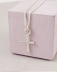 Cross Silver Charm