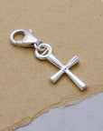 Cross Silver Charm